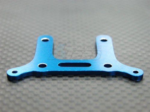 GPM Racing Team Losi Mini LST Aluminum Front Sub-chassis Side Plate - 1 Piece Blue