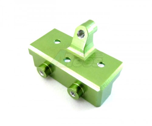 GPM Racing Kyosho Mini-Z Monster Aluminum Rear Gear Box Arm Mount Set For Original Motor Mount- 1Set Green