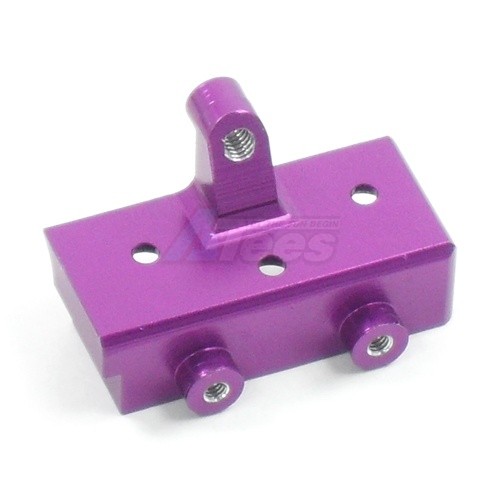 GPM Racing Kyosho Mini-Z Monster Aluminum Rear Gear Box Arm Mount Set For Original Motor Mount- 1Set Purple