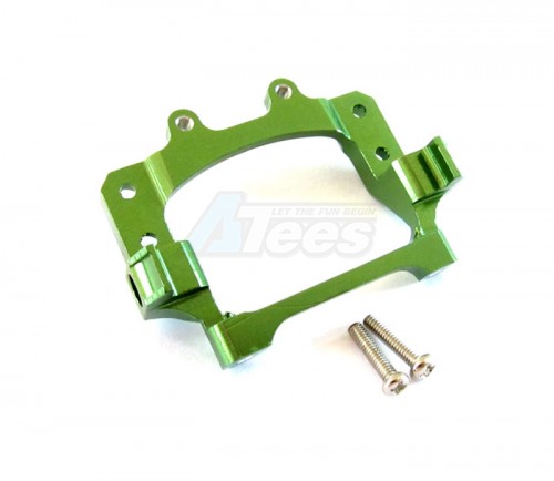 GPM Racing Kyosho Mini-Z Monster Aluminum Front Damper Mount With Screws - 1pc Set Green