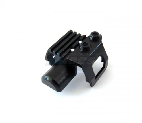 GPM Racing Kyosho Mini-Z Monster Aluminum Rear Motor Cap With Heat Sink - 1pc Black