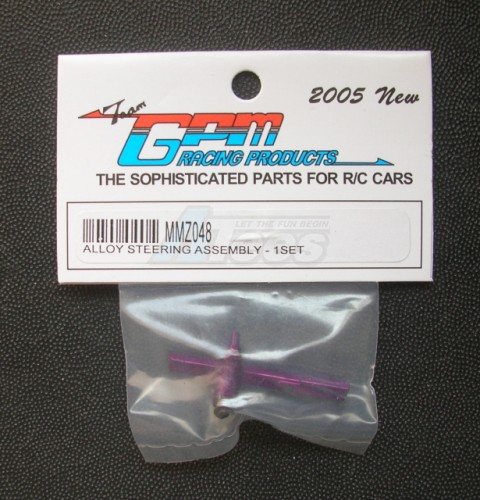 GPM Racing Kyosho Mini-Z Monster Aluminum Steering Assembly Set Purple