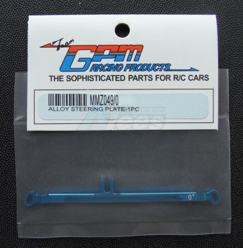 GPM Racing Kyosho Mini-Z Monster Aluminum Steering Plate - 1PC Blue