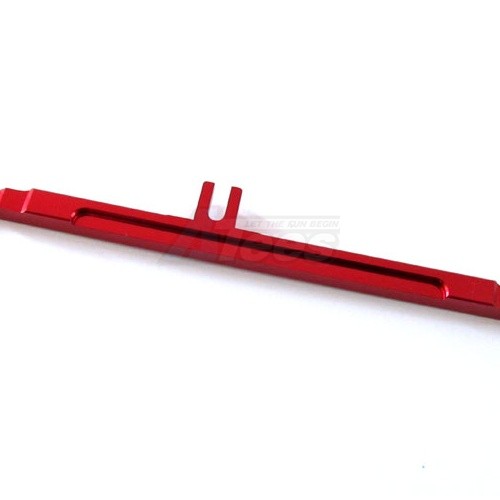 GPM Racing Kyosho Mini-Z Monster Aluminum Steering Plate (toe-in 1 Degree) - 1 Piece Red