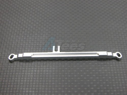 GPM Racing Kyosho Mini-Z Monster Aluminum Steering Plate (toe-in 1 Degree) - 1 Piece Silver