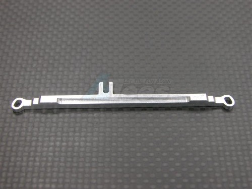 GPM Racing Kyosho Mini-Z Monster Aluminum Steering Plate (toe-in 2 Degree) - 1 Piece Silver