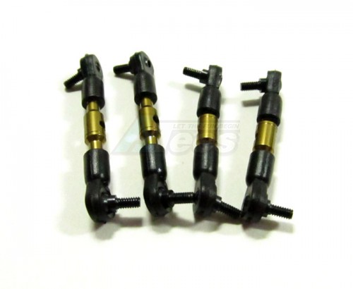 GPM Racing Kyosho Mini-Z Monster Aluminum Completed Tie Rod Set - 2prs Set Green