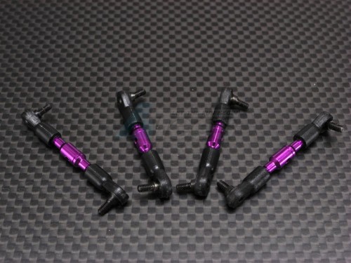 GPM Racing Kyosho Mini-Z Monster Aluminum Completed Tie Rod Set - 2prs Set