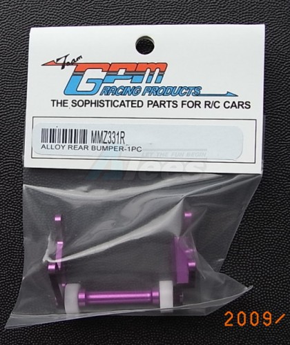 GPM Racing Kyosho Mini-Z Monster Aluminum Rear Bumper - 1PC Purple