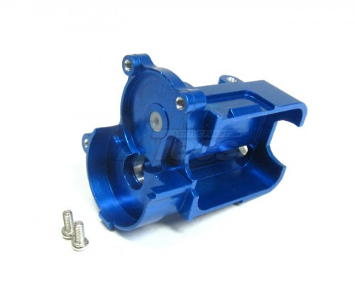 GPM Racing Kyosho Mini-Z Overland Aluminum Rear Gear Box - 1 pc Blue