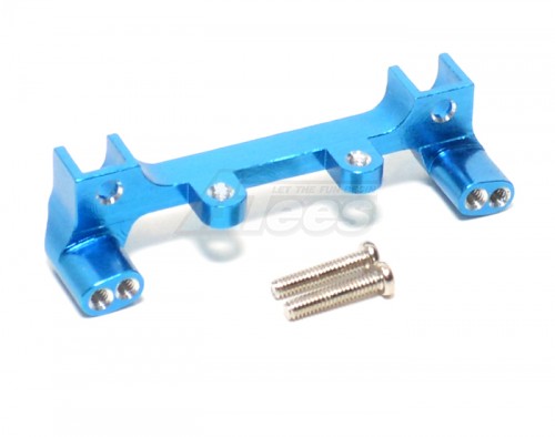 GPM Racing Kyosho Mini-Z Overland Aluminum Rear Damper Mount With Screws - 1 Piece Set (middle) Blue