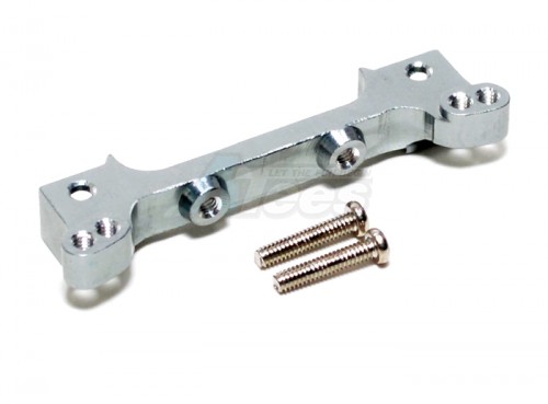 GPM Racing Kyosho Mini-Z Overland Aluminum Rear Damper Mount With Screws - 1 Piece Set Gun Metal