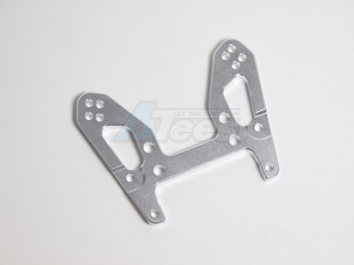 GPM Racing Kyosho Inferno MP7.5 Aluminum Front Damper stay - 1 pc Silver