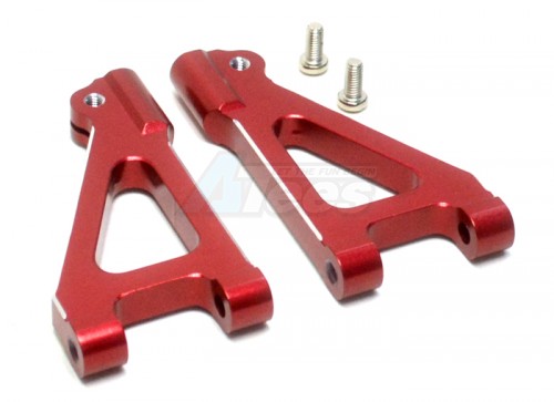 GPM Racing Kyosho Inferno MP7.5 Aluminum Front Upper Arm With Screws 1 Pair Set Red