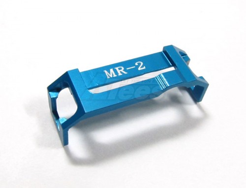 GPM Racing Kyosho Mini-Z MR-02 Aluminum Steering Plate Holder - 1 Piece Blue