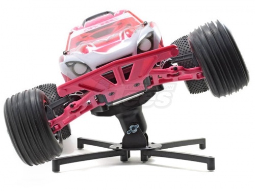 GPM Racing Kyosho Mini-Z MR-02 Aluminum Front Knuckle Arm Set (2 Degree Caster)- 1 Pair Black