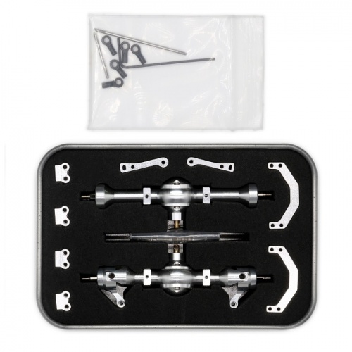 GPM Racing Kyosho Mini-Z MR-02 Aluminum Front Knuckle Arm Set (2 Degree Caster)- 1 Pair Gold