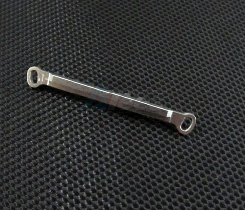 GPM Racing Kyosho Mini-Z MR-02 Aluminum Steering Plate (-2 Degree Toe-out) - 1 Piece Silver