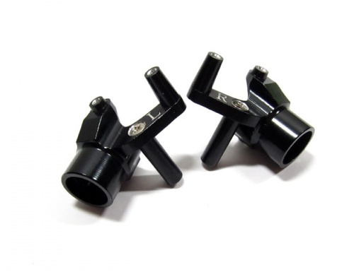 GPM Racing Anderson Racing MRX4 Aluminum Front Or Rear Knuckle Arms - 1 Pair (only Use With GPM Optional Mrx4054&mrx4055) Black