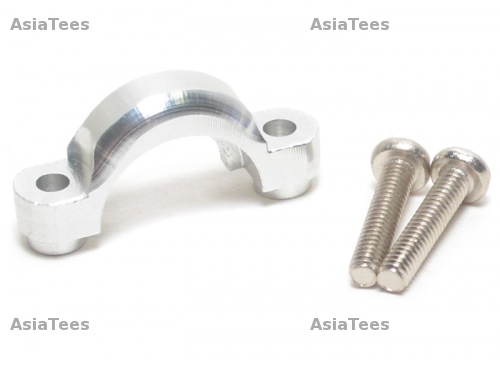 GPM Racing Anderson Racing MRX4 Aluminum Bearing Cover With Screws - 1 Piece Set Silver