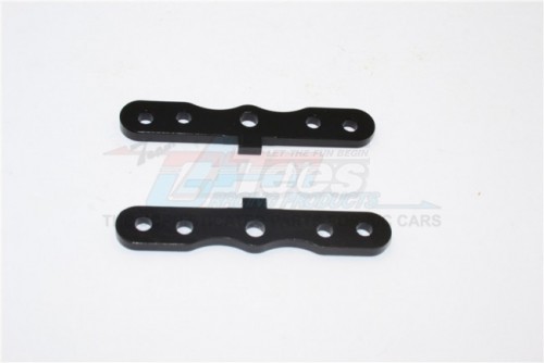 GPM Racing HPI Savage XS Flux Aluminum Front Bulk Head Plate - 2 Pieces Black