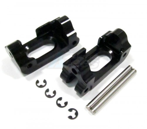 GPM Racing HPI Savage XS Flux Aluminum Front C-Hub 1 Pair Set Black