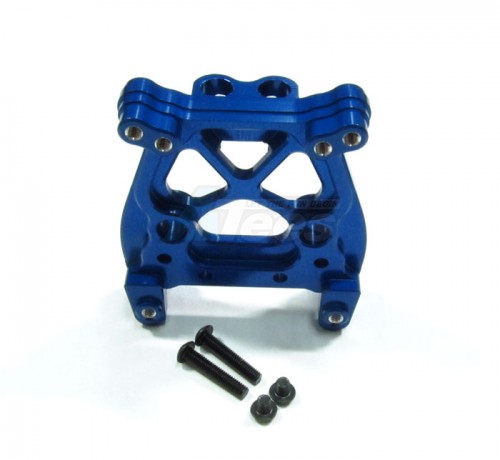 GPM Racing HPI Savage XS Flux Aluminum Front Shock Tower 1 Piece Blue
