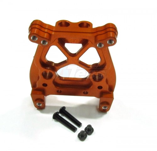 GPM Racing HPI Savage XS Flux Aluminum Front Shock Tower 1 Piece Orange