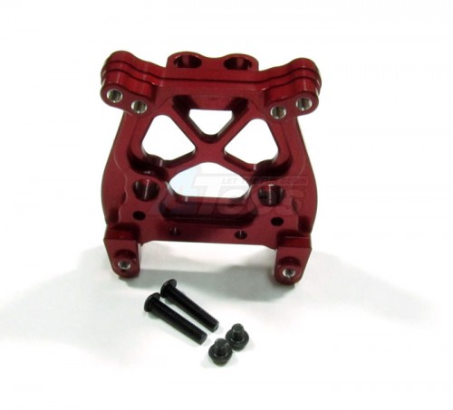 GPM Racing HPI Savage XS Flux Aluminum Front Shock Tower 1 Piece Red