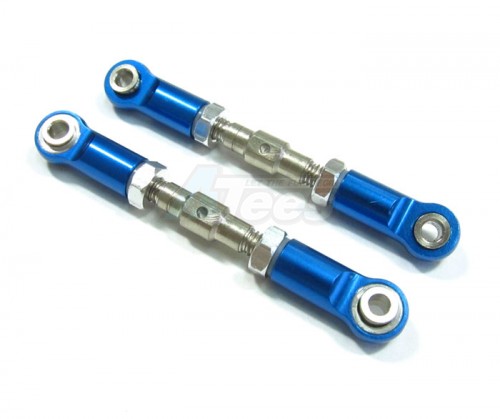 GPM Racing HPI Savage XS Flux Aluminum Front Or Rear Upper Arm Set -1 Pair Blue