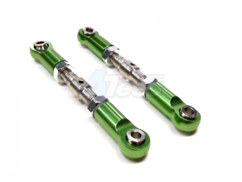 GPM Racing HPI Savage XS Flux Aluminum Front Or Rear Upper Arm Set -1 Pair Green