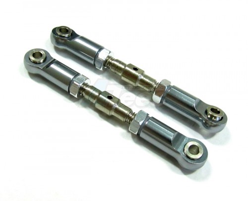 GPM Racing HPI Savage XS Flux Aluminum Front Or Rear Upper Arm Set -1 Pair Gun Metal