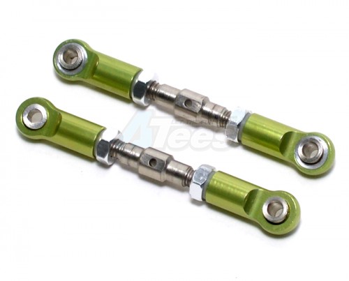 GPM Racing HPI Savage XS Flux Aluminum Front Or Rear Upper Arm Set -1 Pair Light Green