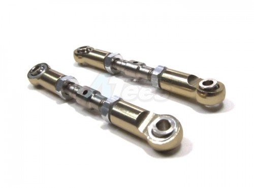 GPM Racing HPI Savage XS Flux Aluminum Front Or Rear Upper Arm Set -1 Pair Titanium