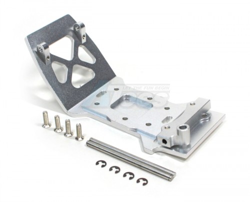 GPM Racing HPI Savage XS Flux Aluminum Front Skid Plate Set Silver