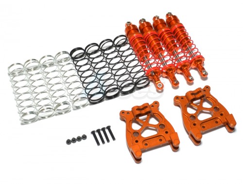 GPM Racing HPI Savage XS Flux HPI Savage XS Flux Combo - 4 Items Set Orange