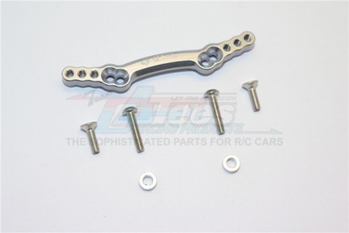 GPM Racing Axial Yeti Jr.™ Aluminium Front Shock Tower - 1Pc Set Gun Metal