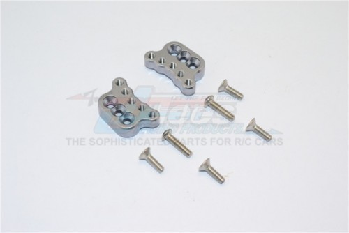 GPM Racing Axial Yeti Jr.™ Aluminium Rear Shock Tower - 1Pc Set Gun Metal