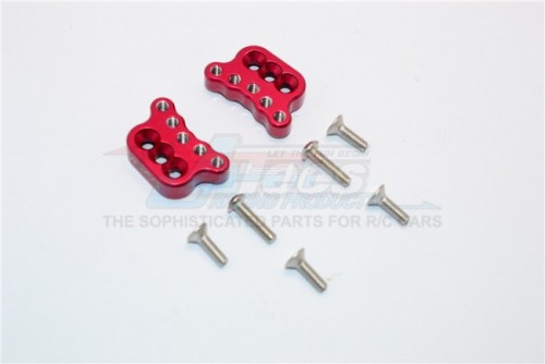 GPM Racing Axial Yeti Jr.™ Aluminium Rear Shock Tower - 1Pc Set Red