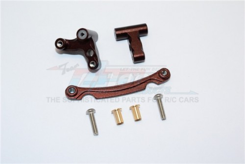 GPM Racing Axial Yeti Jr.™ Aluminum Steering Assembly- 7Pc Set BR