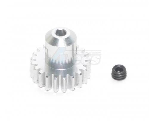 GPM Racing Kyosho Mini-Z AWD Aluminum Motor Gear (21t) With Screw - 1 Piece Set Red