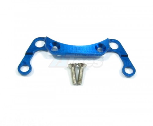 GPM Racing Kyosho Mini-Z AWD Aluminum Front Knuckle Arm Holder (1.0mm) With Screws - 1 Piece Set GPM Design Blue