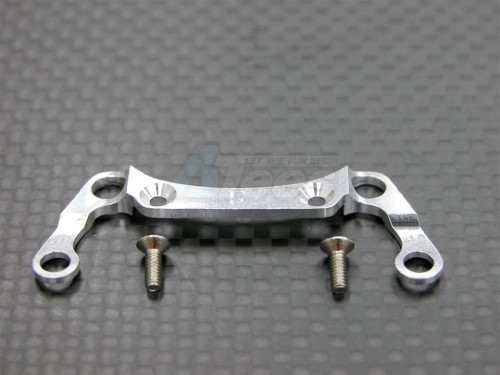 GPM Racing Kyosho Mini-Z AWD Aluminum Front Knuckle Arm Holder (1.0mm) With Screws - 1 Piece Set GPM Design Silver