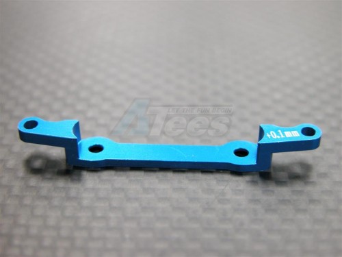 GPM Racing Kyosho Mini-Z AWD Aluminum Rear Knuckle Arm Holder (toe In +0.1mm) - 1 Piece Red