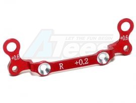 GPM Racing Kyosho Mini-Z AWD Aluminum Rear Knuckle Arm Holder (toe In +0.2mm, Thick 0.6mm) - 1 Piece GPM Design Blue