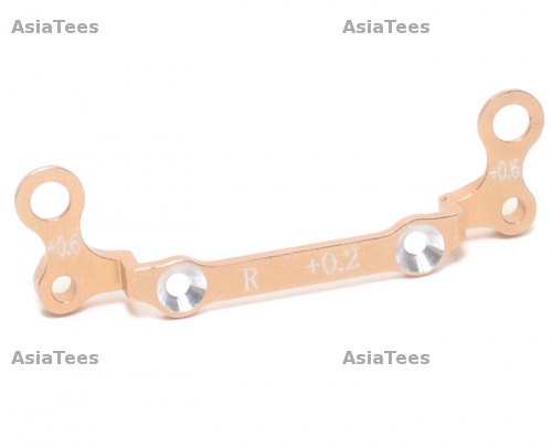 GPM Racing Kyosho Mini-Z AWD Aluminum Rear Knuckle Arm Holder (toe In +0.2mm, Thick 0.6mm) - 1pc Gpm Design Champaign