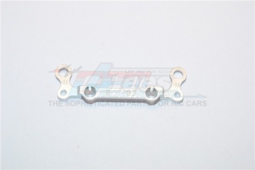 GPM Racing Kyosho Mini-Z AWD Aluminium Rear Knuckle Arm Holder (Toe In +0.2MM Thick 0.6MM) - 1Pc GPM Design Silver
