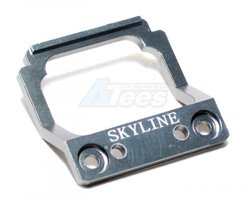 GPM Racing Kyosho Mini-Z AWD Aluminum Front Body Lock Plate For Skyline Gt-r (r34) - 1 Piece Gun Metal
