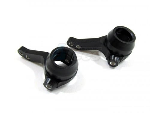GPM Racing HPI Nitro MT 2 Aluminum Front Knuckle Arm - 1pr Black