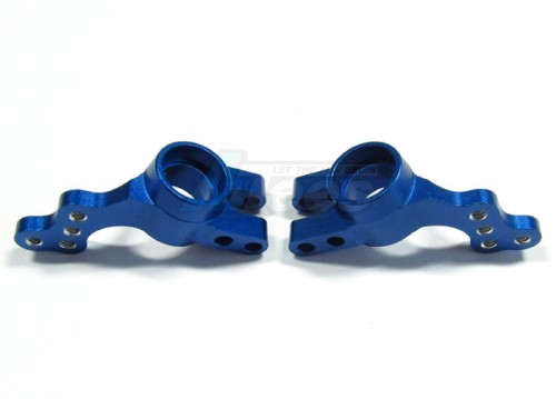 GPM Racing HPI Nitro MT 2 Aluminum Rear Knuckle Arm 1 Pair Set Blue